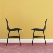 KRZESŁO FORM DĘBOWA PODSTAWA CZARNE NORMANN COPENHAGEN