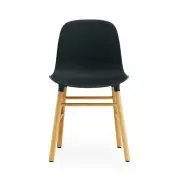 KRZESŁO FORM DĘBOWA PODSTAWA ZIELONE NORMANN COPENHAGEN
