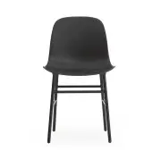 KRZESŁO FORM METALOWA PODSTAWA CZARNE NORMANN COPENHAGEN