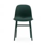 KRZESŁO FORM METALOWA PODSTAWA ZIELONE NORMANN COPENHAGEN