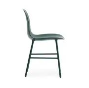 KRZESŁO FORM METALOWA PODSTAWA ZIELONE NORMANN COPENHAGEN