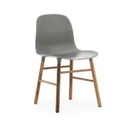 Krzesło Form Orzech Szare Normann Copenhagen