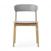 KRZESŁO HERIT JASNY DĄB SZARE NORMANN COPENHAGEN