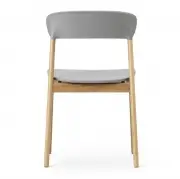 KRZESŁO HERIT JASNY DĄB SZARE NORMANN COPENHAGEN