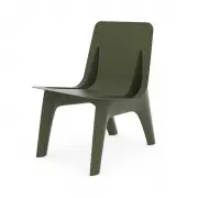 Krzesło J-Chair Lounge Alu Oliwkowe Zieta