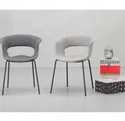 KRZESŁO NATURAL MISS B POP METALOWA PODSTAWA SCAB DESIGN