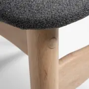 KRZESŁO NAYME CIEMNOSZARE KAVE HOME