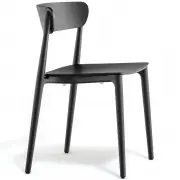 Krzesło Nemea 2820 czarne Pedrali