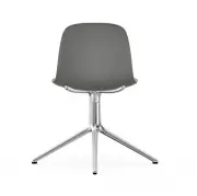 KRZESŁO OBROTOWE FORM ALUMINIOWA PODSTAWA SZARE NORMANN COPENHAGEN