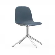 Krzesło Obrotowe Form Aluminiowa Podstawa Niebieskie Normann Copenhagen