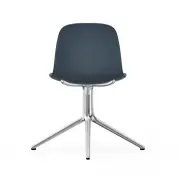 KRZESŁO OBROTOWE FORM ALUMINIOWA PODSTAWA NIEBIESKIE NORMANN COPENHAGEN