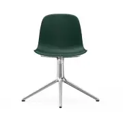 KRZESŁO OBROTOWE FORM ALUMINIOWA PODSTAWA ZIELONE NORMANN COPENHAGEN