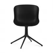 KRZESŁO OBROTOWE HYG BLACK ALU CZARNE NORMANN COPENHAGEN