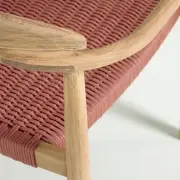 KRZESŁO OGRODOWE GLYNIS terracotta KAVE HOME