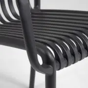 KRZESŁO OGRODOWE Isabellini czarne KAVE HOME