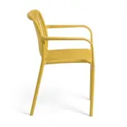 KRZESŁO OGRODOWE Isabellini musztardowy KAVE HOME