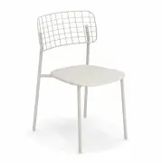 Krzesło Ogrodowe Lyze Matowa Biel Emu