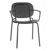 Krzesło Si-Si Dots 2504 Antracytowe Scab Design