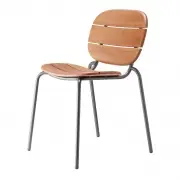 Krzesło Ogrodowe Si-Si Wood Antracytowe Scab Design