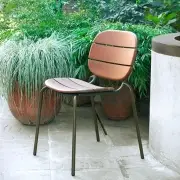 KRZESŁO OGRODOWE SI-SI WOOD ANTRACYTOWE SCAB DESIGN