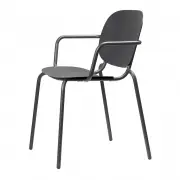 Krzesło Ogrodowe Si-Si 2502 Antracytowe Scab Design
