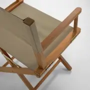 KRZESŁO OGRODOWE SKŁADANE DALISA ZIELONE KAVE HOME