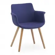 KRZESŁO ROBIN CONIC WOOD
