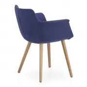 KRZESŁO ROBIN CONIC WOOD