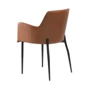 KRZESŁO ROMBO BRĄZOWE DAN-FORM