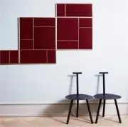 Krzesło Spade ciemnoniebieskie Please Wait to be Seated