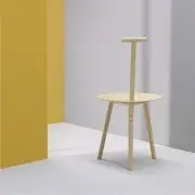 Krzesło Spade naturalny jesion Please Wait to be Seated