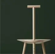 Krzesło Spade naturalny jesion Please Wait to be Seated