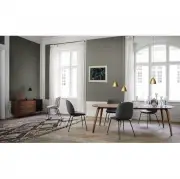 Krzesło Beetle tapicerowane Remix 3 Kvadrat 123 Gubi
