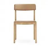 KRZESŁO TIMB CAMEL SKÓRZANE NORMANN COPENHAGEN