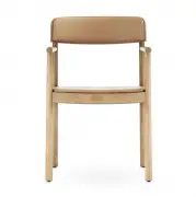 KRZESŁO TIMB Z PODŁOKIETNIKAMI CAMEL NORMANN