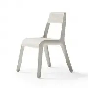 Krzesło Ultraleggera Aluminium Białe Zieta
