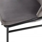 KRZESŁO WILLIS 2 SZT. SZARE EICHHOLTZ