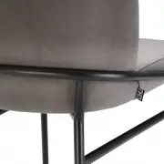 KRZESŁO WILLIS 2 SZT. SZARE EICHHOLTZ