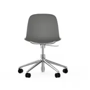 KRZESŁO BIUROWE FORM ALUMINIOWA PODSTAWA SZARE NORMANN COPENHAGEN