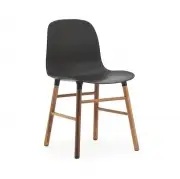 Krzesło Form Orzech Czarne Normann Copenhagen