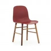 Krzesło Form Orzech Czerwone Normann Copenhagen