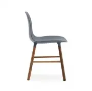 KRZESŁO FORM ORZECH NIEBIESKIE NORMANN COPENHAGEN
