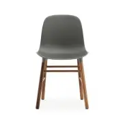 KRZESŁO FORM ORZECH SZARE NORMANN COPENHAGEN