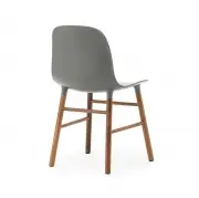 KRZESŁO FORM ORZECH SZARE NORMANN COPENHAGEN