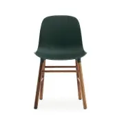 KRZESŁO FORM ORZECH ZIELONE NORMANN COPENHAGEN