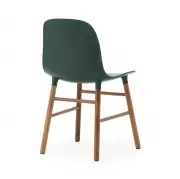 KRZESŁO FORM ORZECH ZIELONE NORMANN COPENHAGEN