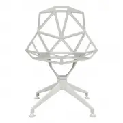 Krzesło Obrotowe Chair One 4Star Białe Magis