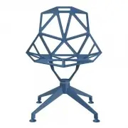 Krzesło Obrotowe Chair One 4Star Niebieskie Magis