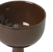 Kieliszek do wina Floccula 6 szt. brązowy Ferm Living