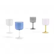Kieliszek do wina Tint 2 szt. różowo-żółty HAY